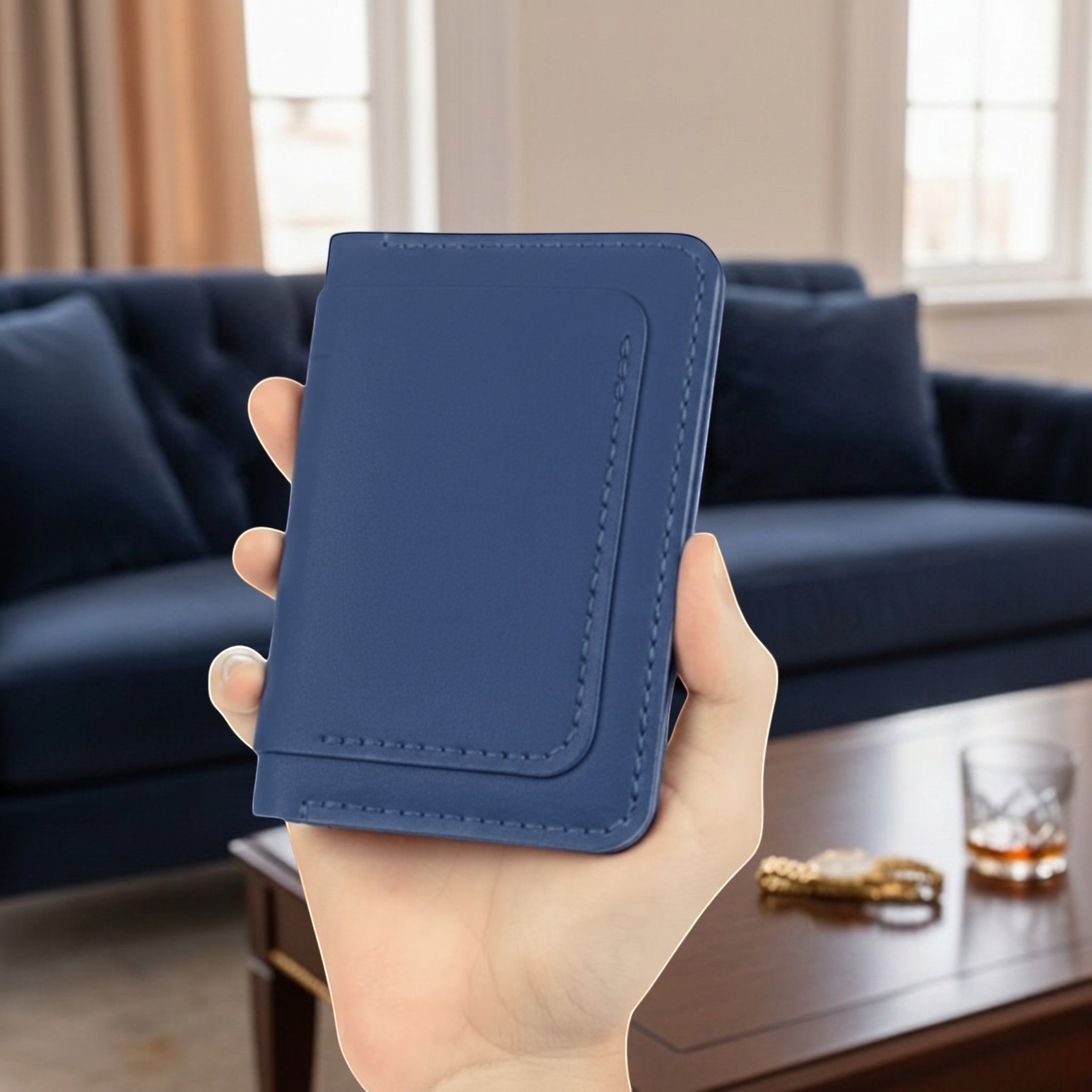 Slim Travel Wallet With Passport Holder